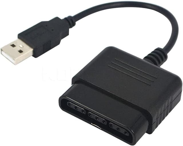 مبدل دسته بازی کامپیوتر USB به PS2 Alfais مدل 5023 مبدل دسته بازی کامپیوتر USB به PS2 Alfais مدل 5023