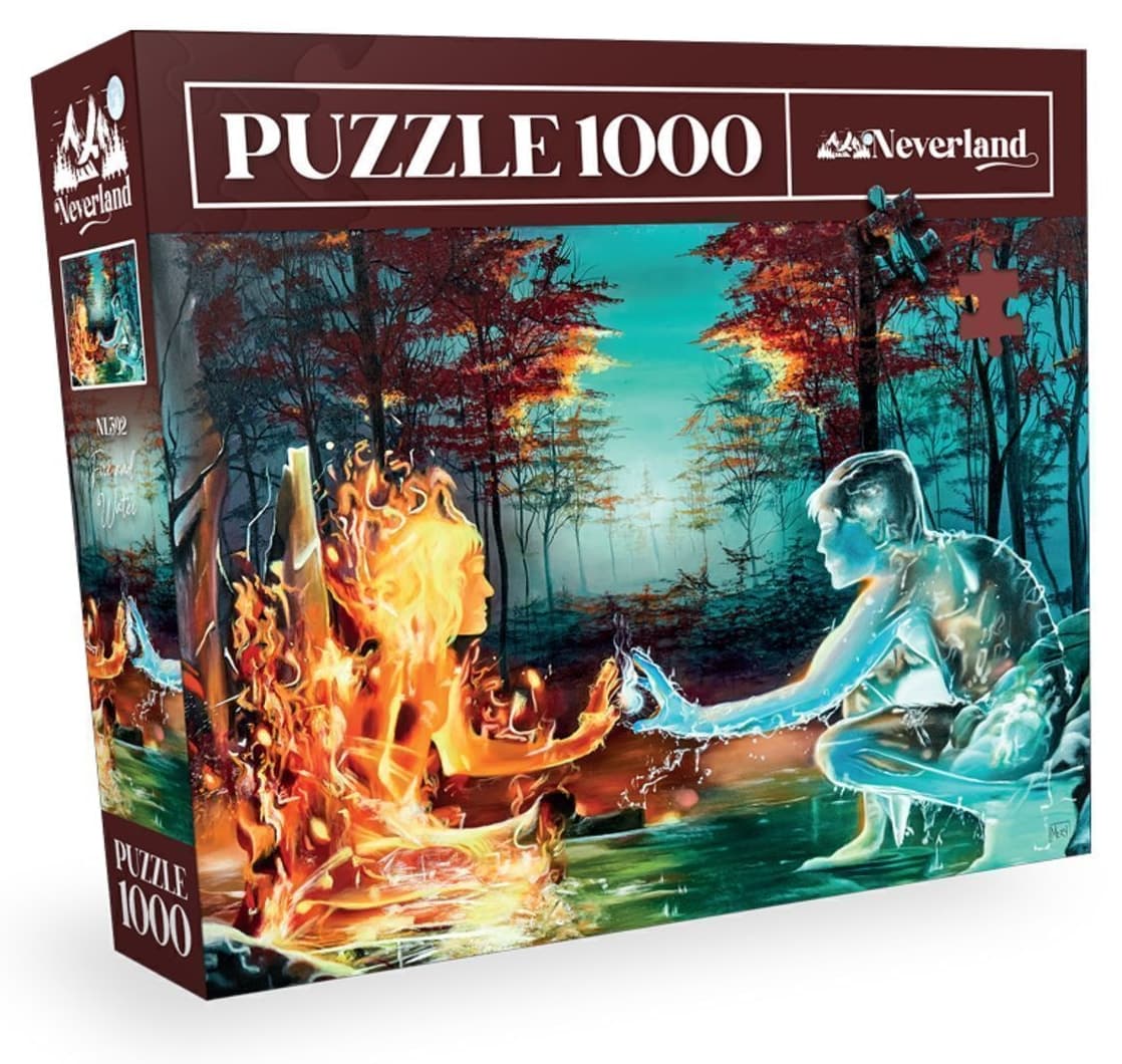 پازل 1000 قطعه Neverland آتش و آب پازل 1000 قطعه Neverland آتش و آب