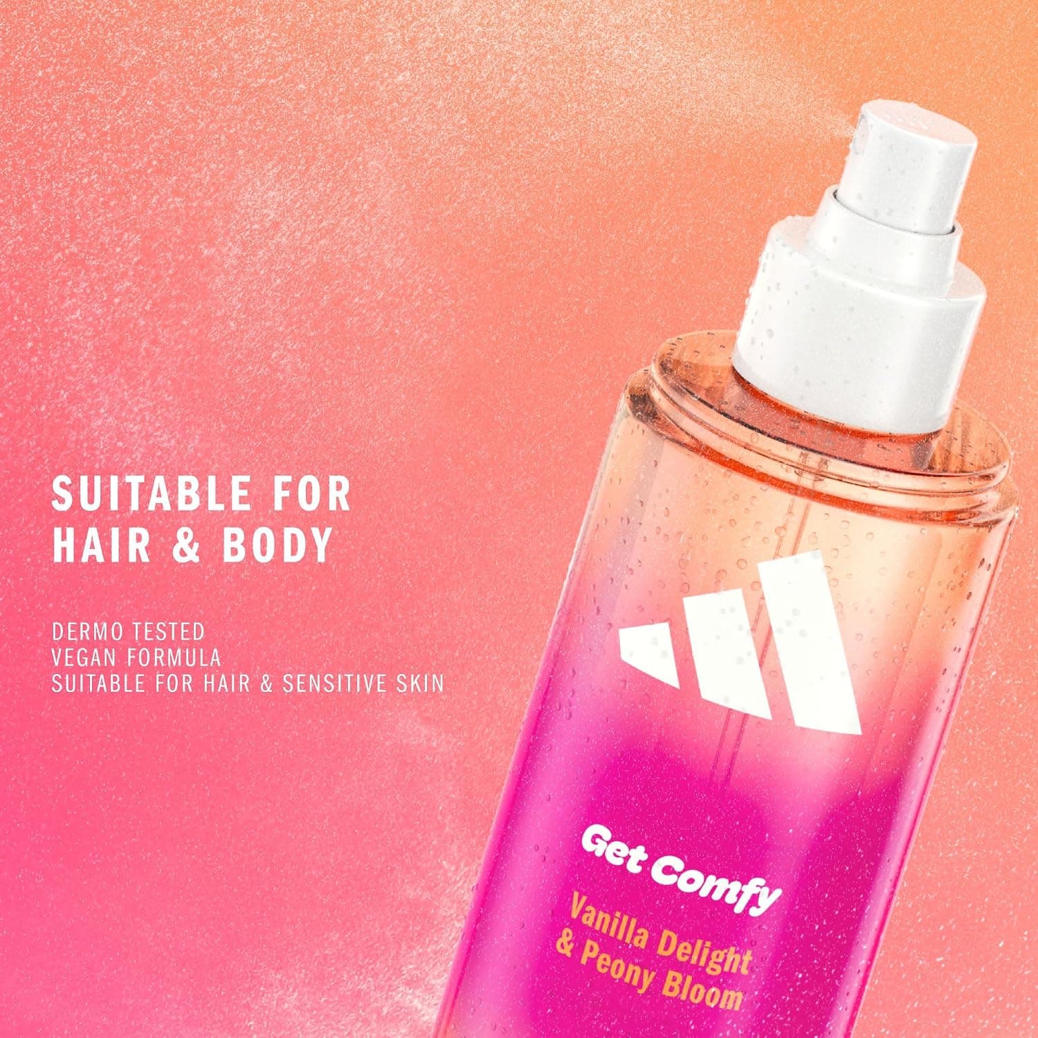 عطر زنانه مو و بدن adidas Vibes Get Comfy عطر زنانه مو و بدن adidas Vibes Get Comfy