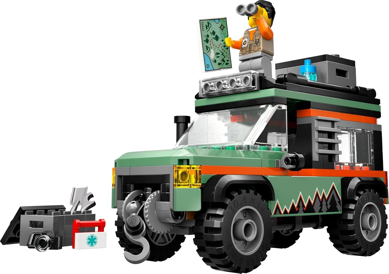 لگو City ماشین آفرود کوهستانی 4x4 مدل 60447 لگو City ماشین آفرود کوهستانی 4x4 مدل 60447
