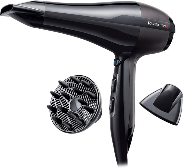 سشوار Remington Pro-Air مدل AC5999 یونی 2300 وات دو نازل دیفیوزر مشکی سشوار Remington Pro-Air مدل AC5999 یونی 2300 وات دو نازل دیفیوزر مشکی