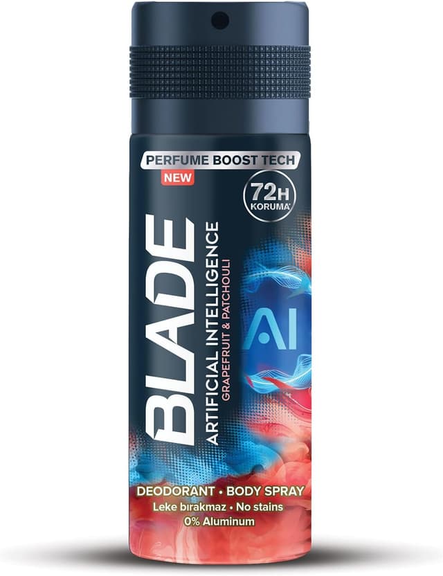 دئودورانت Blade مدل Ai 150 Mililitre دئودورانت Blade مدل Ai 150 Mililitre
