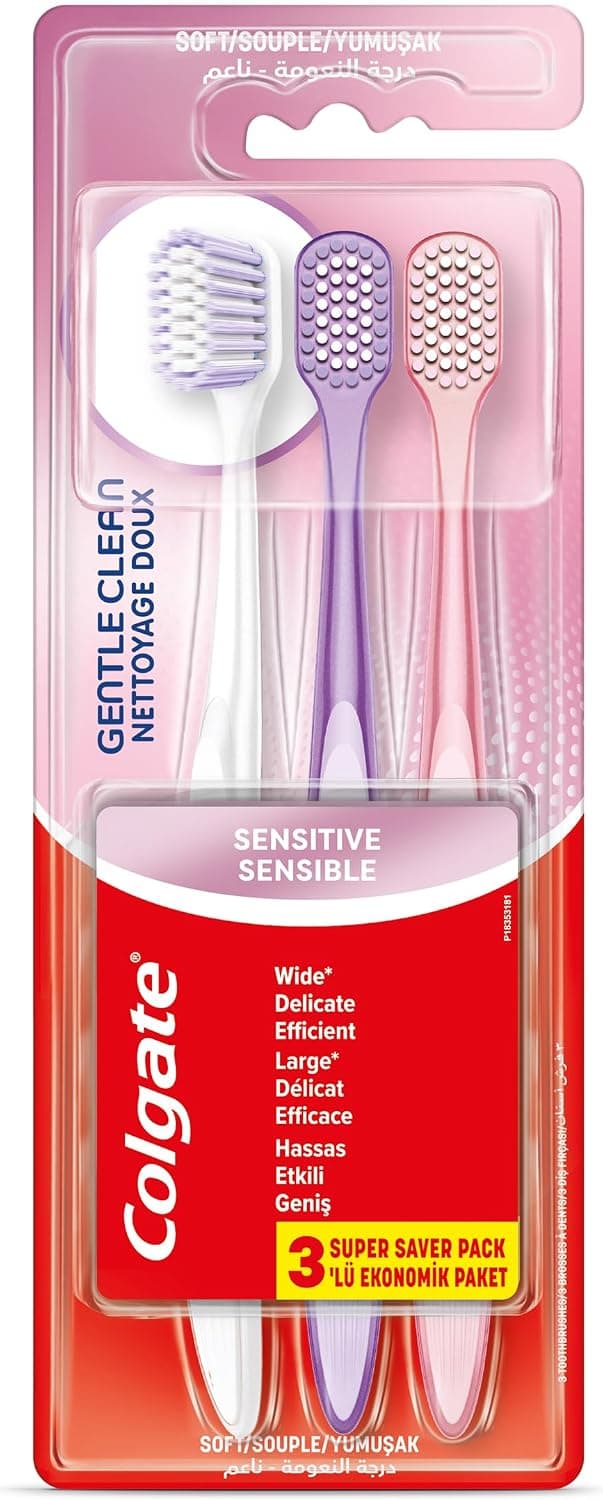 مسواک Colgate Gentle Clean 2+1 مسواک Colgate Gentle Clean 2+1