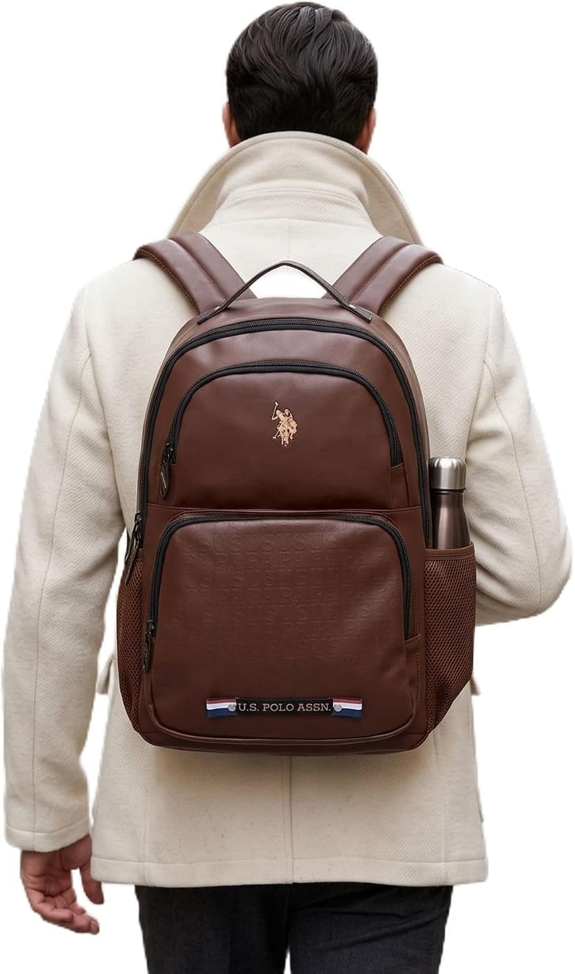 کوله پشتی یونیسکس U.S. POLO ASSN. وگان مدل 24424-24426-24425-24423 قهوهای کوله پشتی یونیسکس U.S. POLO ASSN. وگان مدل 24424-24426-24425-24423 قهوهای