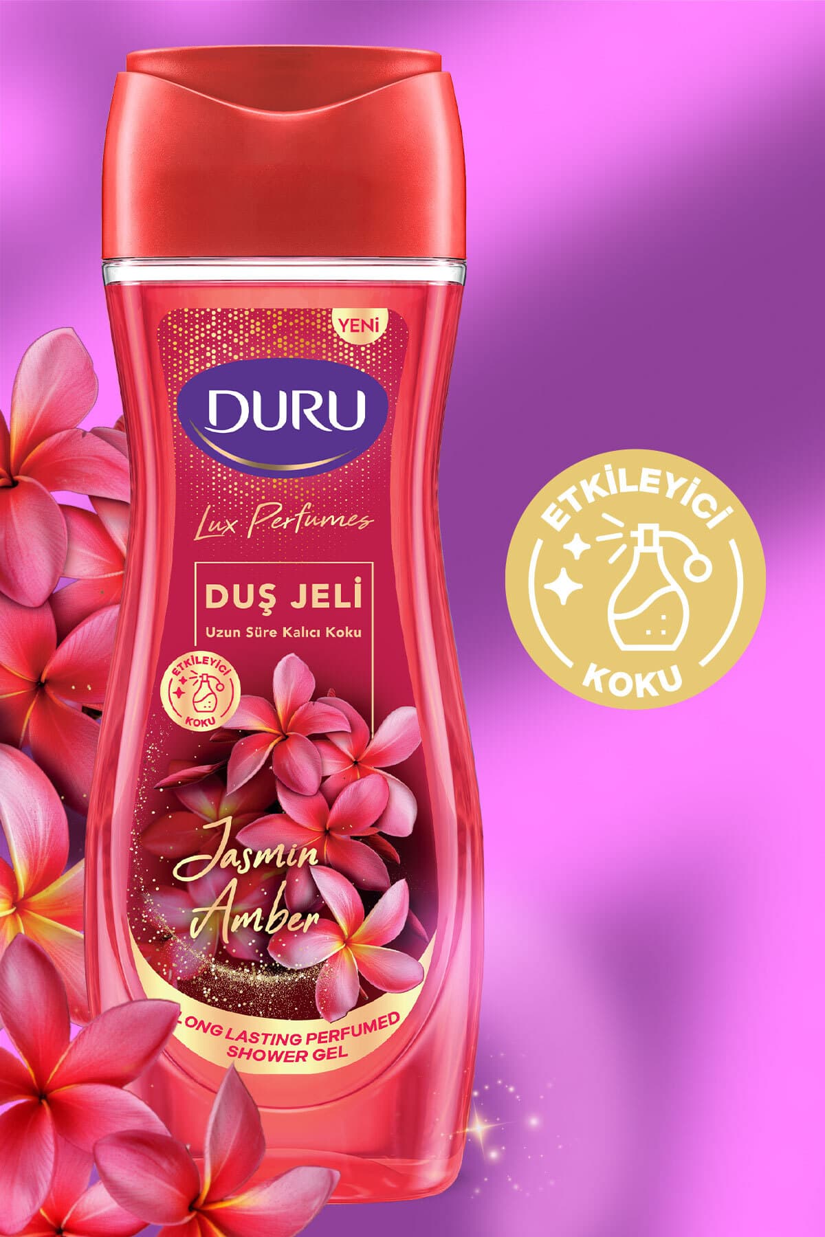 ژل دوش زنانه Duru Lux Perfumes Jasmin Amber وگان 3×450ml ژل دوش زنانه Duru Lux Perfumes Jasmin Amber وگان 3×450ml