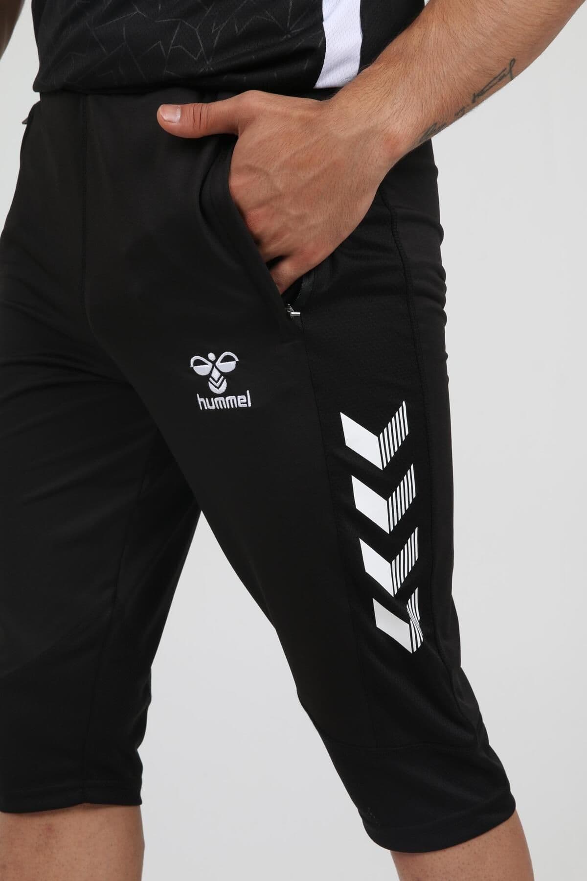 شلوار کاپری مردانه hummel Dream مشکی شلوار کاپری مردانه hummel Dream مشکی