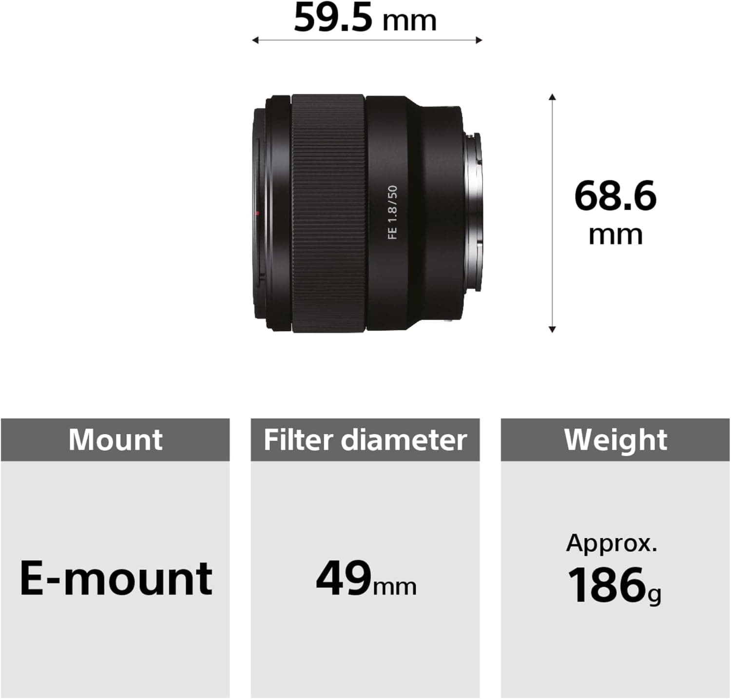 لنز Sony FE 50mm F1.8 فشرده و سبک با بوکه مشکی تنها مدل SEL50F18F لنز Sony FE 50mm F1.8 فشرده و سبک با بوکه مشکی تنها مدل SEL50F18F