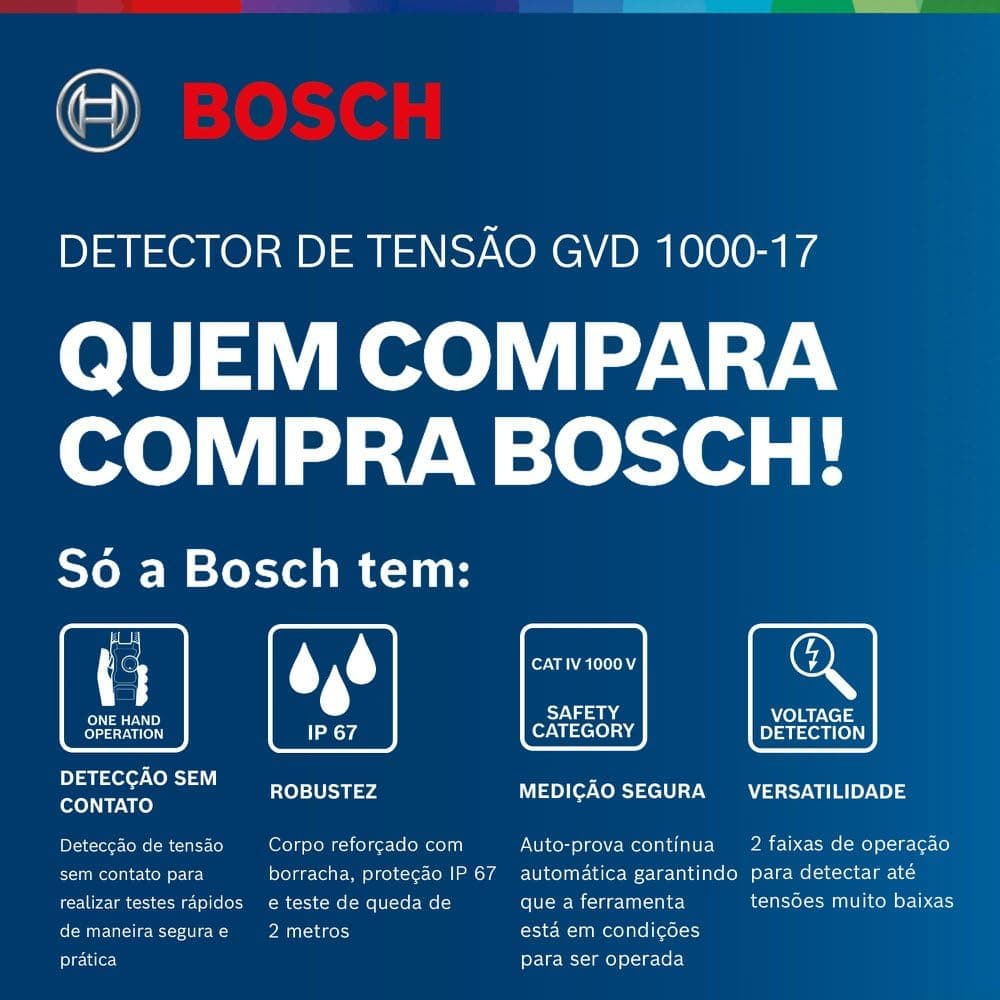 ولتسنج Bosch بدون تماس مدل GVD 1000-17 ولتسنج Bosch بدون تماس مدل GVD 1000-17
