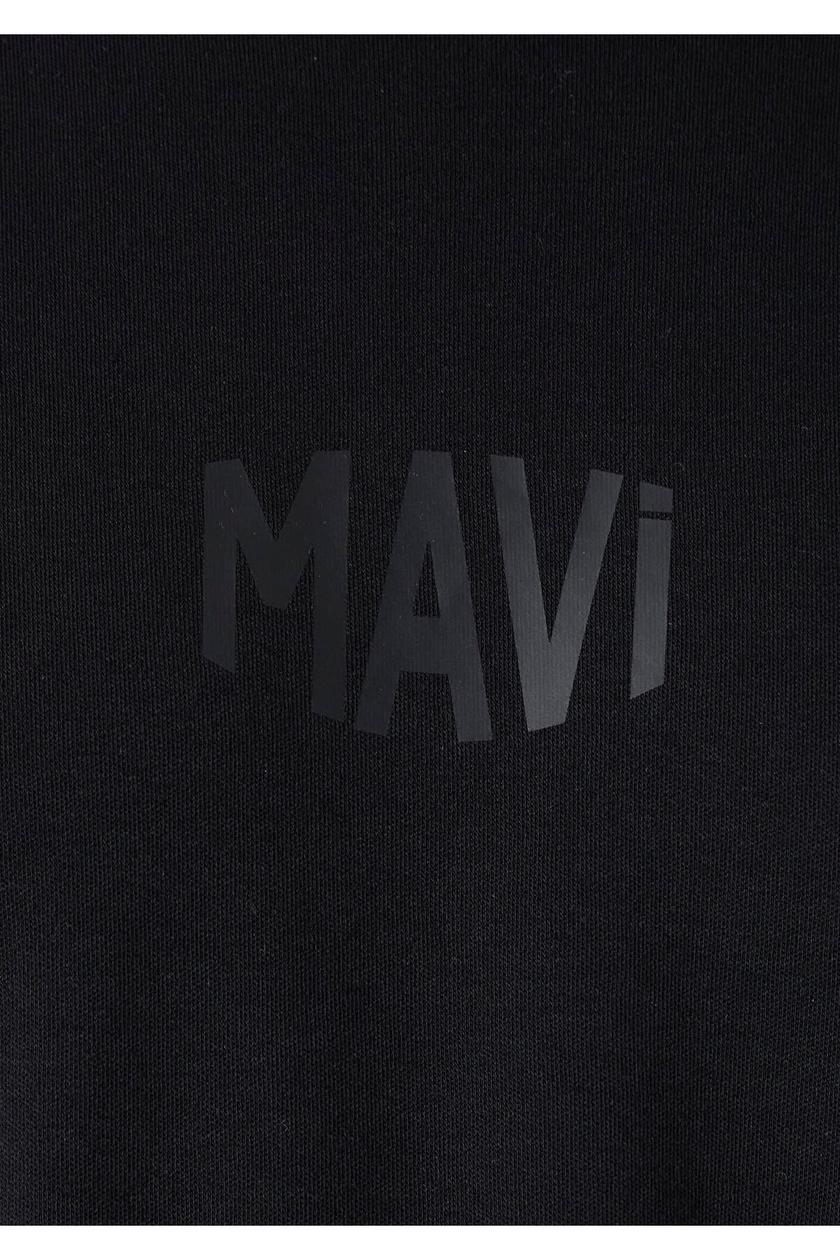 تیشرت مردانه Mavi اورسایز مشکی با چاپ لوگو مدل 0613581-900 تیشرت مردانه Mavi اورسایز مشکی با چاپ لوگو مدل 0613581-900