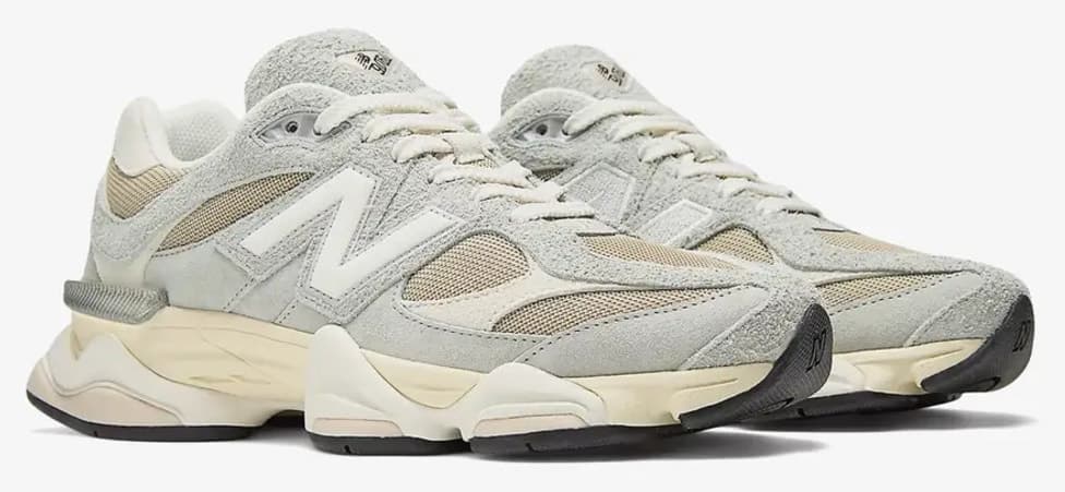 کفش ورزشی زنانه New Balance مدل 9060 خاکستری کفش ورزشی زنانه New Balance مدل 9060 خاکستری