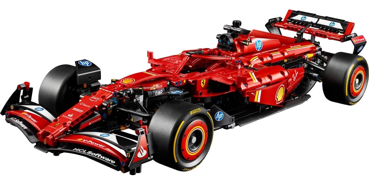 لگو Technic Ferrari SF-24 F1 ماشین مدل 42207 با 1361 قطعه لگو Technic Ferrari SF-24 F1 ماشین مدل 42207 با 1361 قطعه