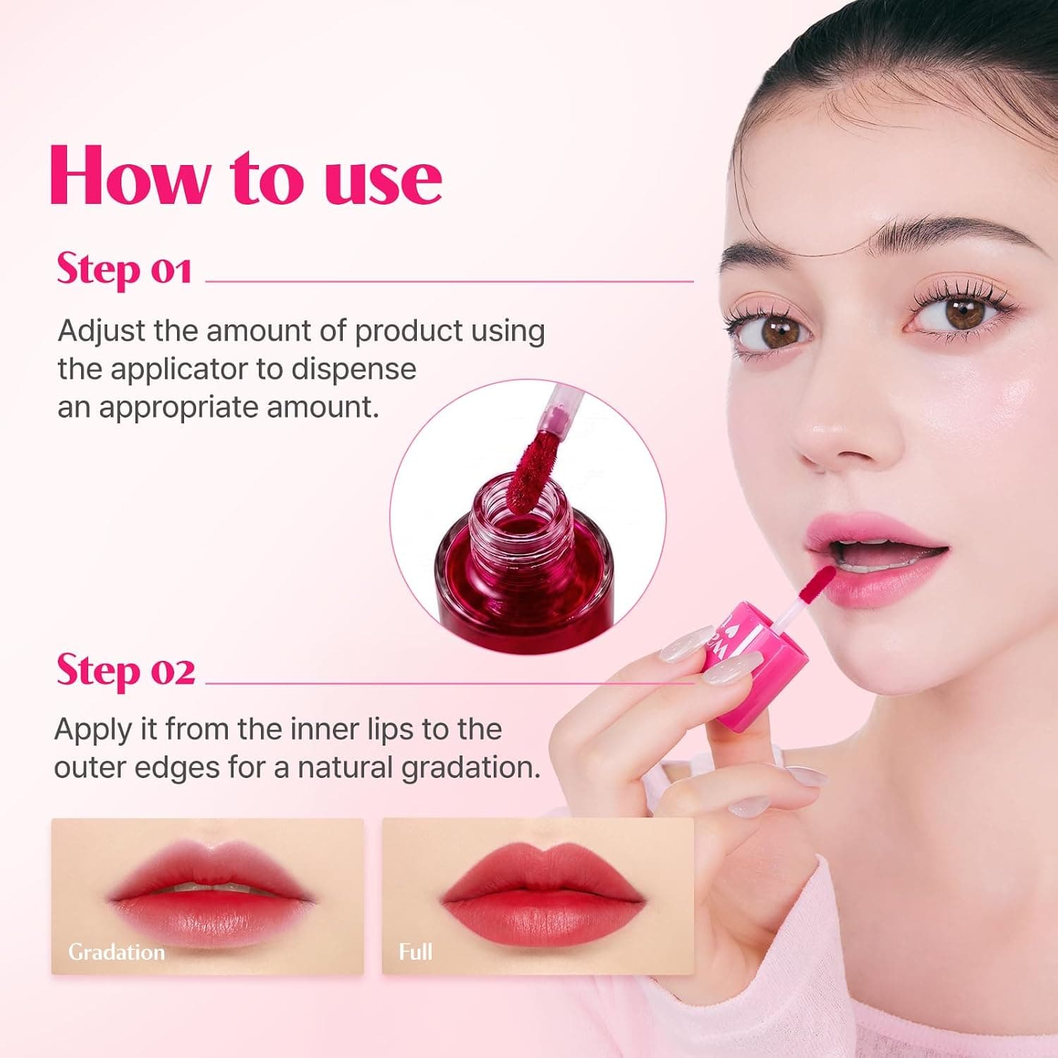 تینت لب ETUDE Dear Darling رنگ قرمز گریپفروت مدل #4 تینت لب ETUDE Dear Darling رنگ قرمز گریپفروت مدل #4