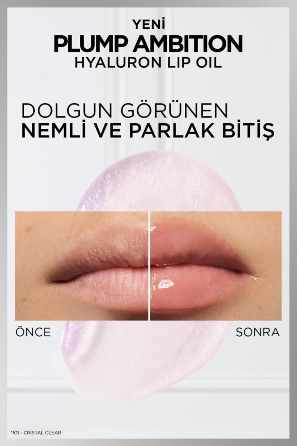 روغن لب L'Oreal Paris Plump Ambition Hyaluron Lip Oil مغذی و مرطوبکننده مدل 601 Wort It روغن لب L'Oreal Paris Plump Ambition Hyaluron Lip Oil مغذی و مرطوبکننده مدل 601 Wort It