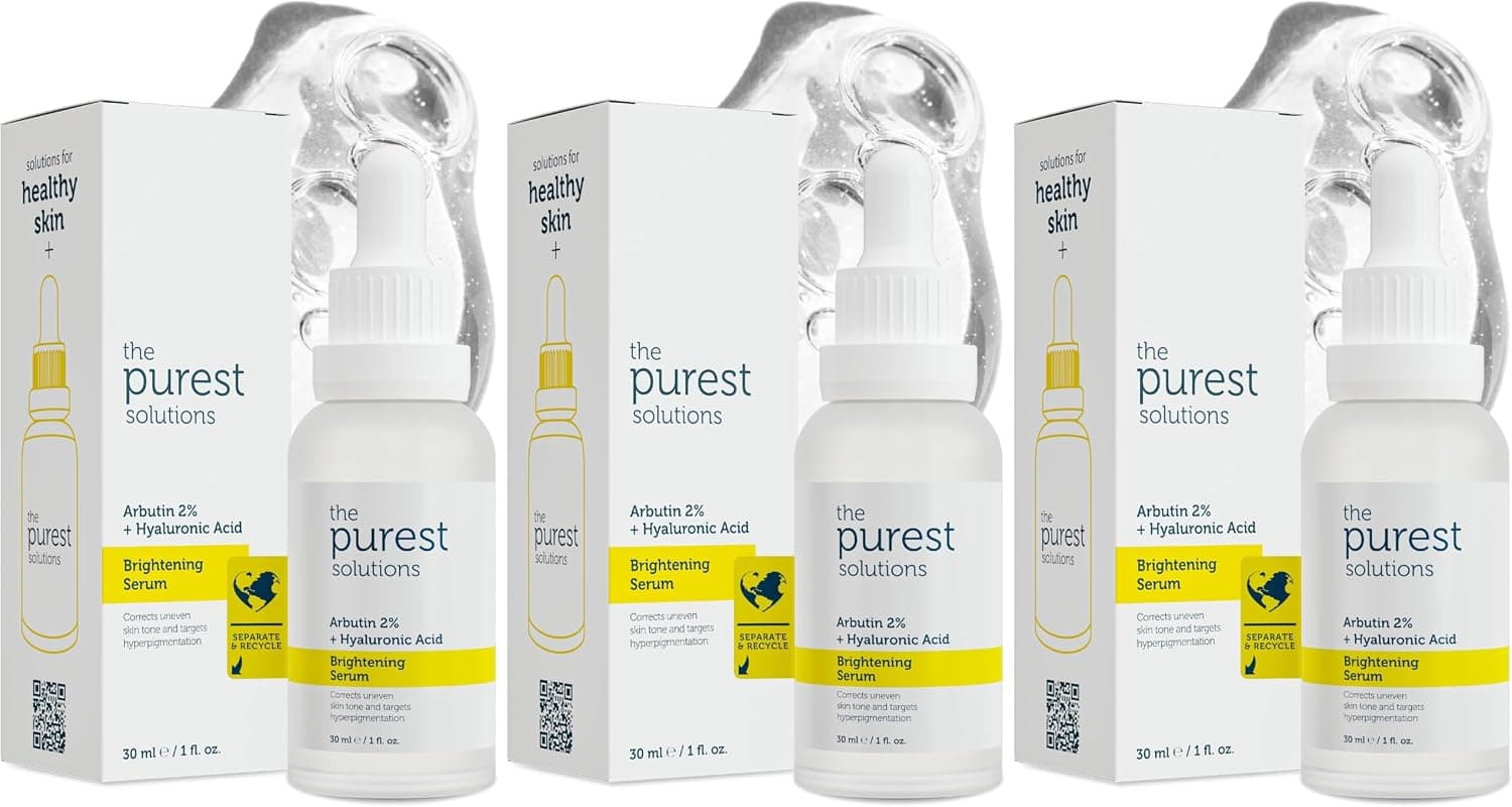 سرم ضد لک پوست The Purest Solutions با آربوتین 2% و هیالورونیک اسید 30 ml سرم ضد لک پوست The Purest Solutions با آربوتین 2% و هیالورونیک اسید 30 ml