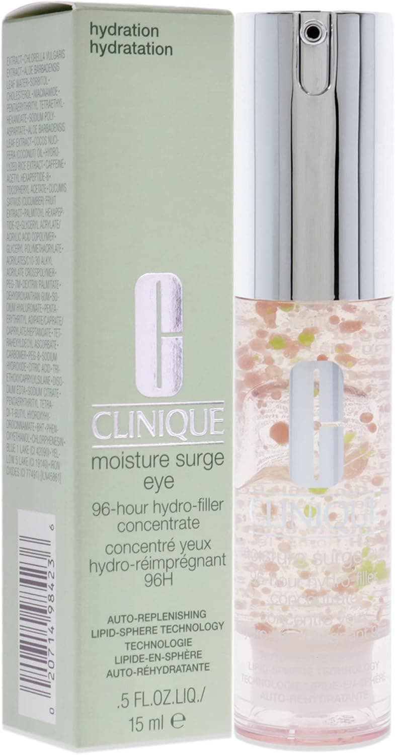 کنسانتره دور چشم Clinique Moisture Surge Eye 96-Hour Hydro-Filler 0.5 Oz کنسانتره دور چشم Clinique Moisture Surge Eye 96-Hour Hydro-Filler 0.5 Oz