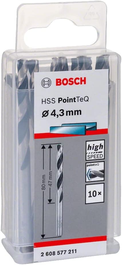 مته فلزی BOSCH اچاساس PointTeQ مطابق DIN 338 سایز 2,5 X 30 57 mm مدل 2608577193 مته فلزی BOSCH اچاساس PointTeQ مطابق DIN 338 سایز 2,5 X 30 57 mm مدل 2608577193