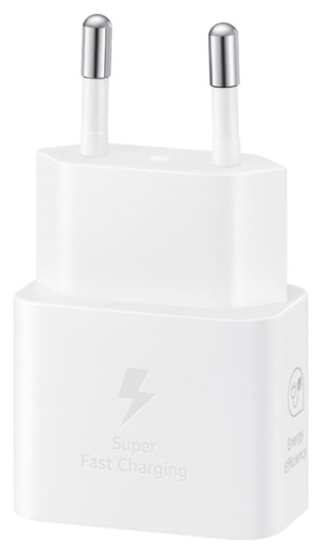 آداپتور شارژ سریع 25W Type-C سفید Samsung مدل EP-T2510N آداپتور شارژ سریع 25W Type-C سفید Samsung مدل EP-T2510N