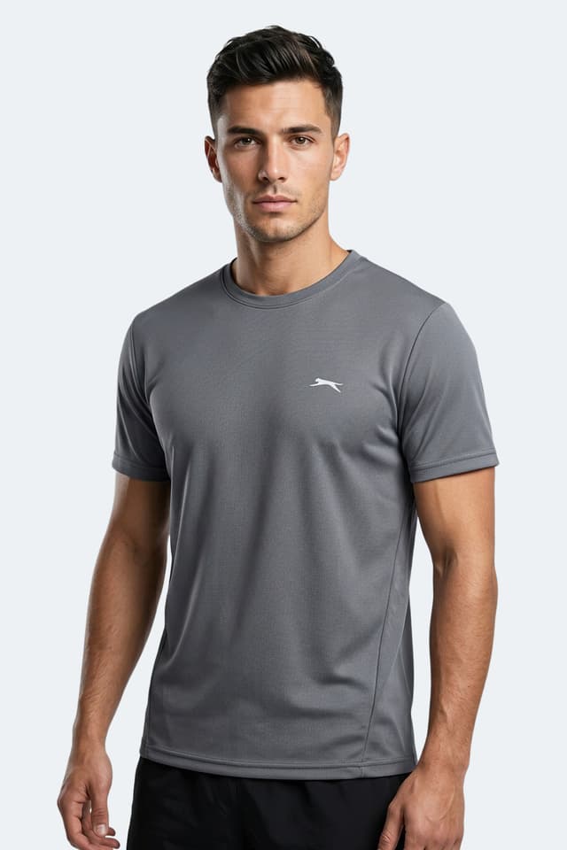 تیشرت مردانه Slazenger خاکستری تیره مدل HAUNTED I تیشرت مردانه Slazenger خاکستری تیره مدل HAUNTED I