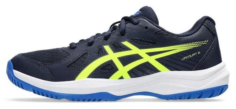 کفش والیبال کودکان Asics آبی Upcourt 6 Gs مدل 1074A045-401 کفش والیبال کودکان Asics آبی Upcourt 6 Gs مدل 1074A045-401