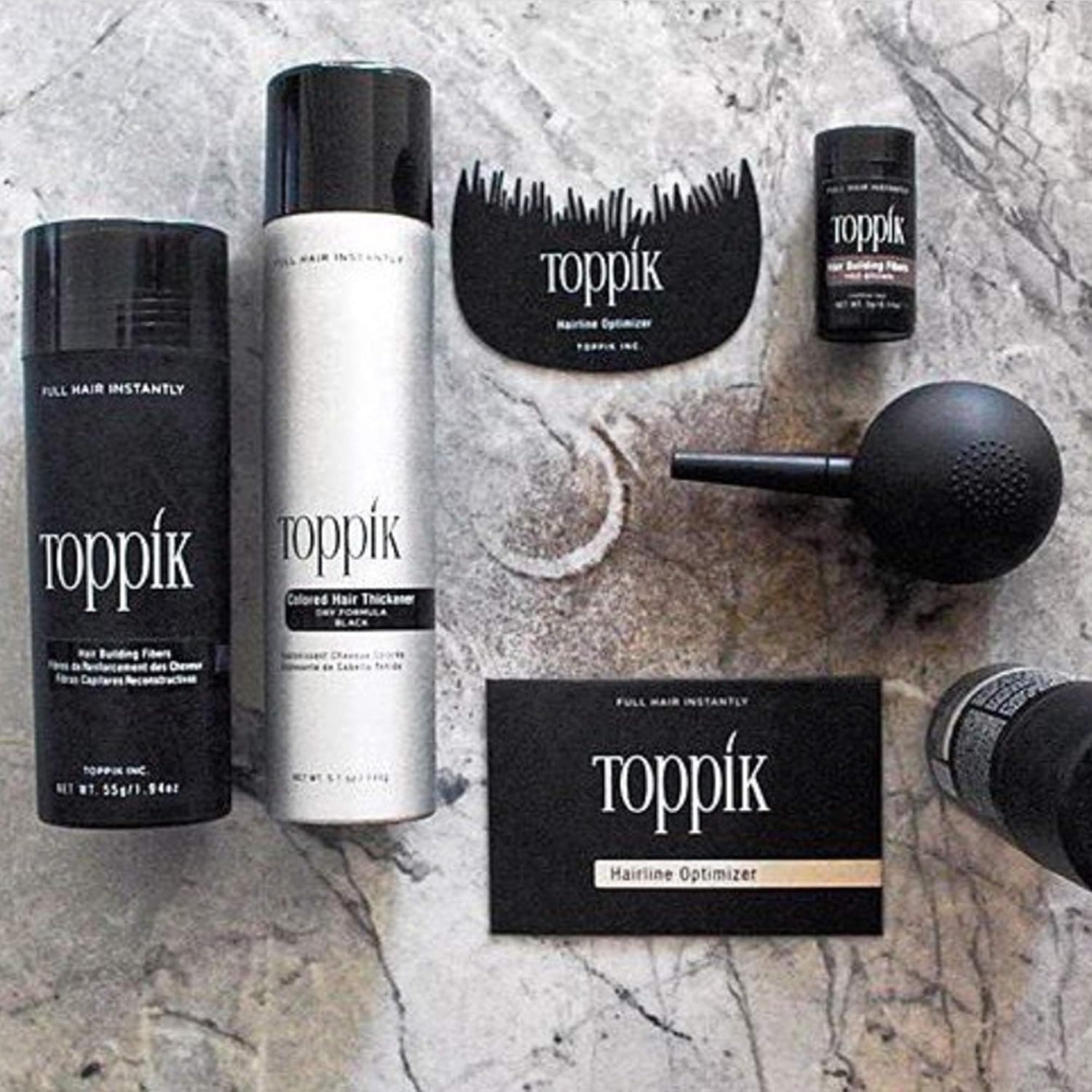 اسپری مردانه و زنانه Toppik تثبیتکننده الیاف پرکننده مو مدل FiberHold 118ml اسپری مردانه و زنانه Toppik تثبیتکننده الیاف پرکننده مو مدل FiberHold 118ml