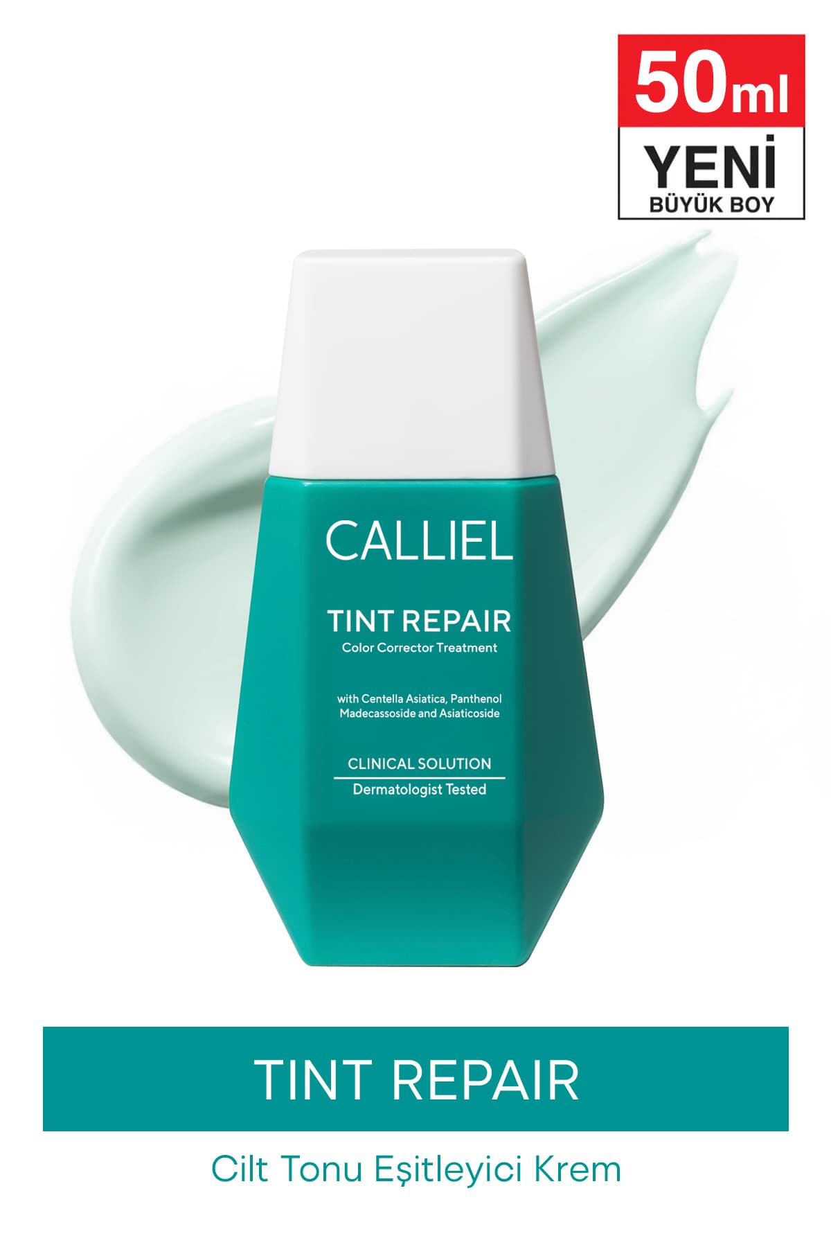 کرم ترمیمکننده رنگی CALLİEL Tint Repair Centella با سد محافظ، آرامکننده، کاهنده قرمزی و یکنواختکننده رنگ 50 ml کرم ترمیمکننده رنگی CALLİEL Tint Repair Centella با سد محافظ، آرامکننده، کاهنده قرمزی و یکنواختکننده رنگ 50 ml