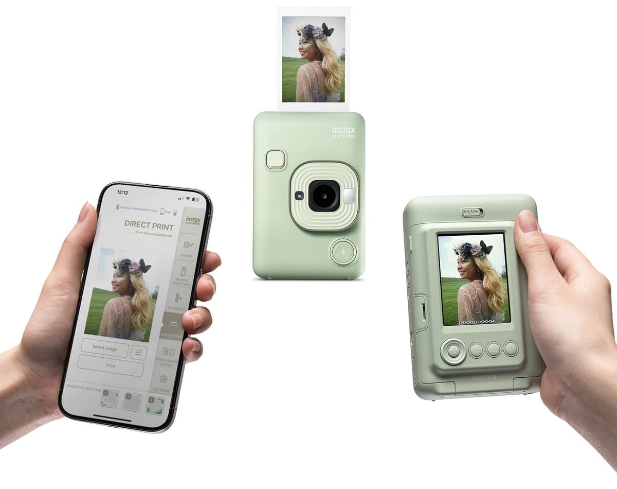دوربین عکاسی فوری Fujifilm Instax mini LiPlay سبز ماچا دوربین عکاسی فوری Fujifilm Instax mini LiPlay سبز ماچا