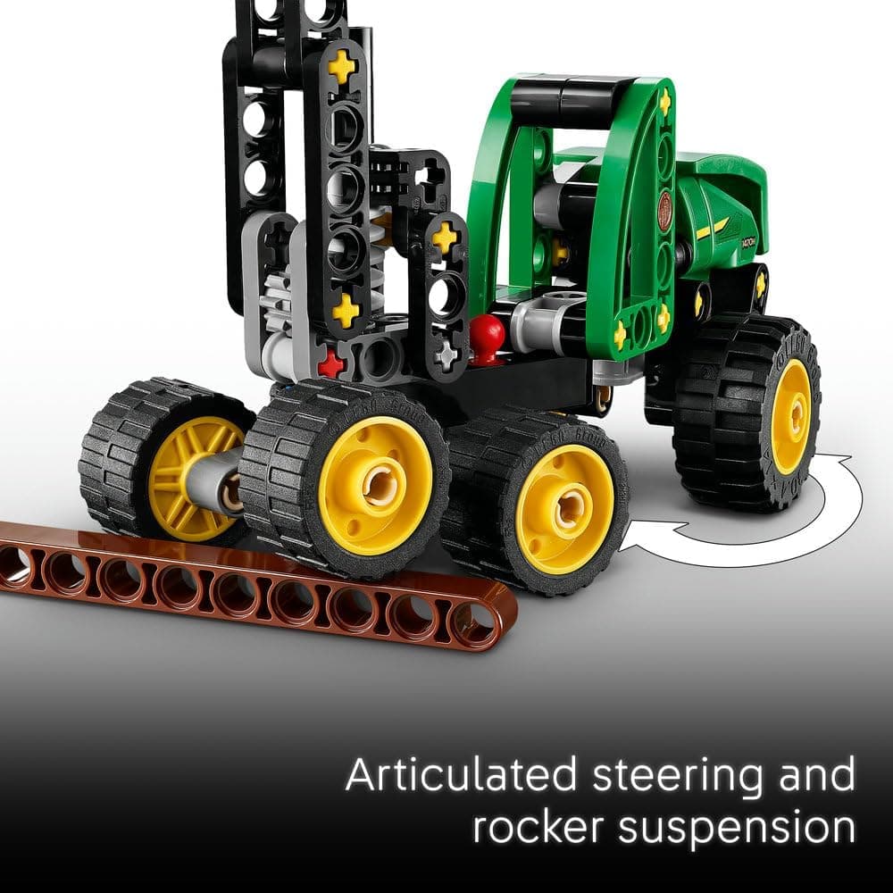 لگو Technic ماشین برداشت چرخدار John Deere 1470H مدل 42218 لگو Technic ماشین برداشت چرخدار John Deere 1470H مدل 42218