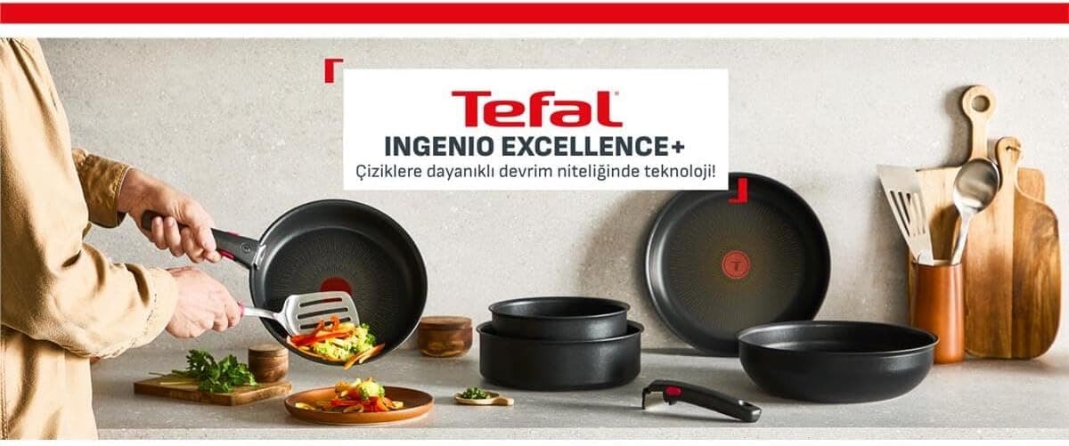 تابه Tefal Excellence+ Fusion Core 9X Mix سایز 28cm تابه Tefal Excellence+ Fusion Core 9X Mix سایز 28cm