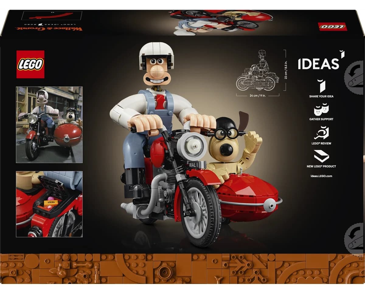 لگو Ideas Wallace & Gromit مدل 21371 کلکسیونی دکوری 1038 قطعه لگو Ideas Wallace & Gromit مدل 21371 کلکسیونی دکوری 1038 قطعه