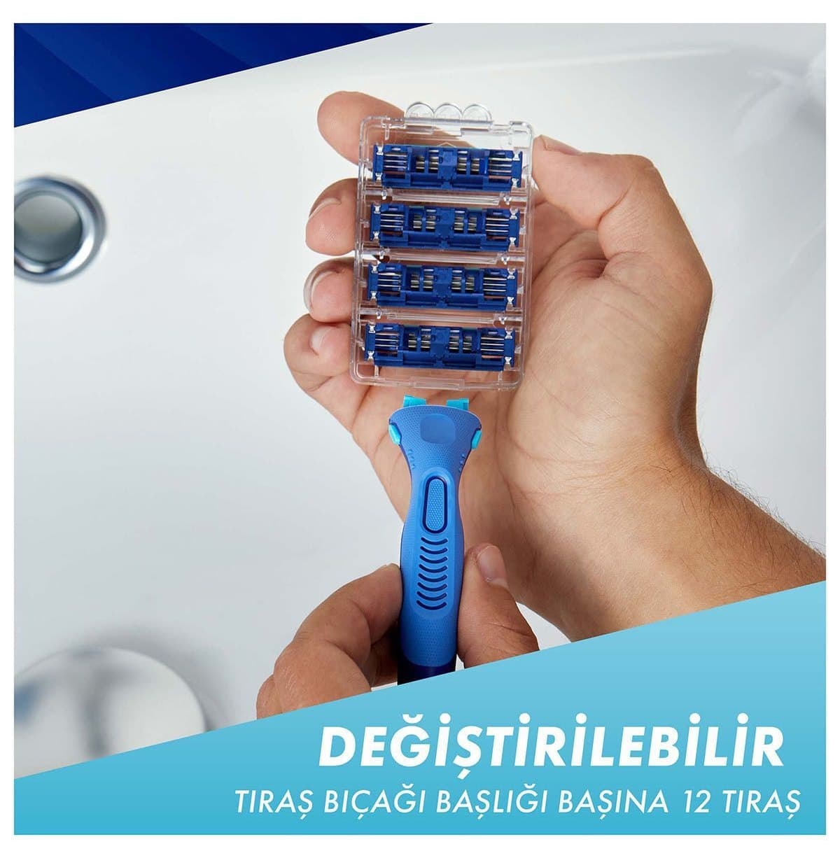 خودتراش Gillette Sensor3+ Comfort با 8 تیغ یدک خودتراش Gillette Sensor3+ Comfort با 8 تیغ یدک