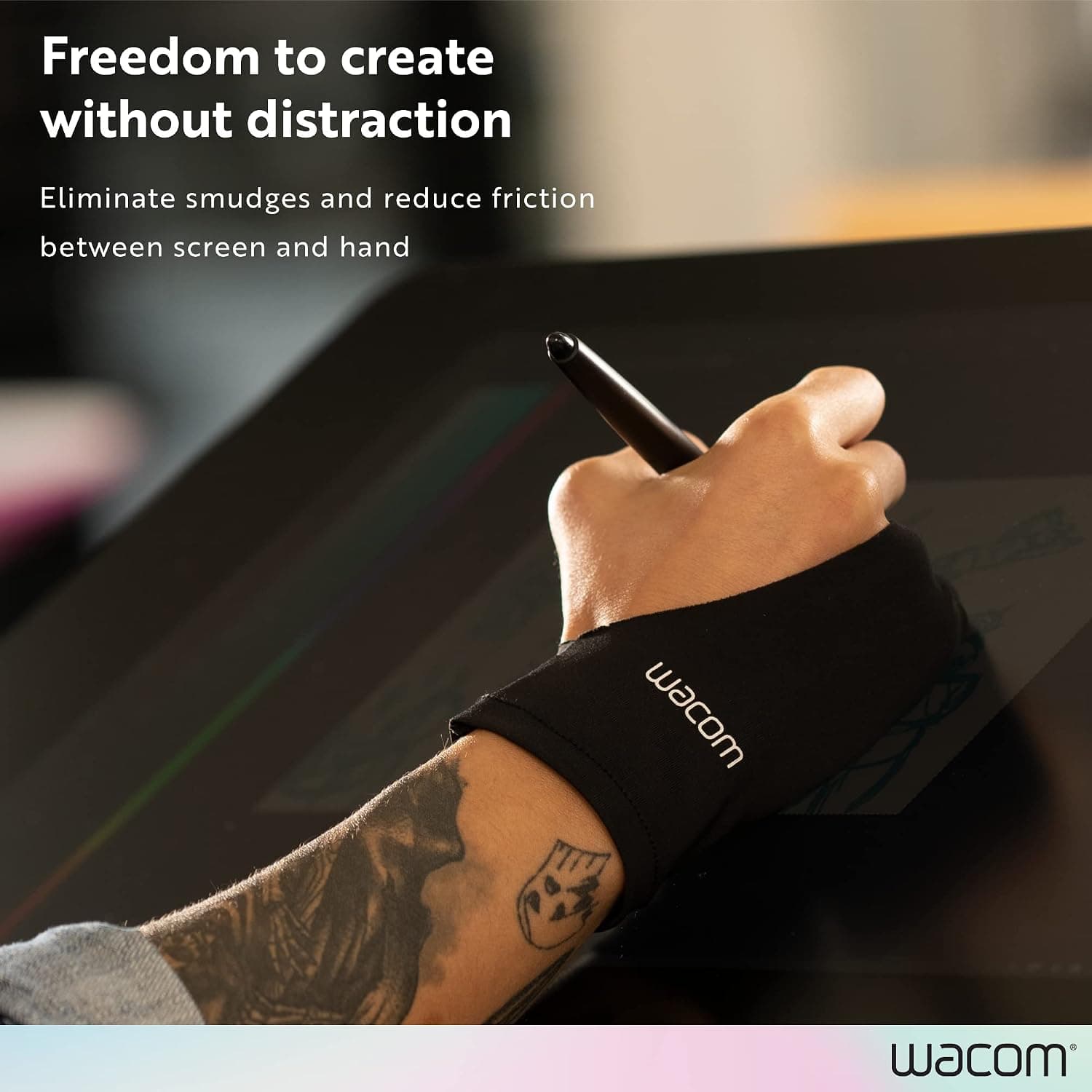 دستکش طراحی Wacom دو انگشتی برای نمایشگر قلمی ۹۰٪ بازیافتی دستکش طراحی Wacom دو انگشتی برای نمایشگر قلمی ۹۰٪ بازیافتی