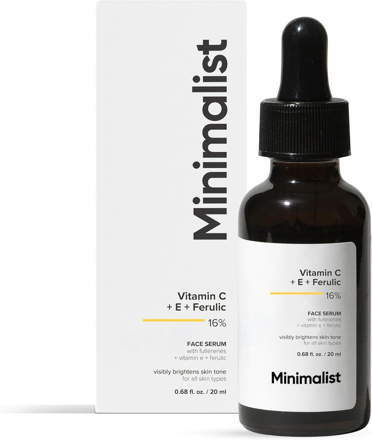 سرم صورت Minimalist ویتامین C 16% با فروالیک اسید و ویتامین E 20 ml سرم صورت Minimalist ویتامین C 16% با فروالیک اسید و ویتامین E 20 ml