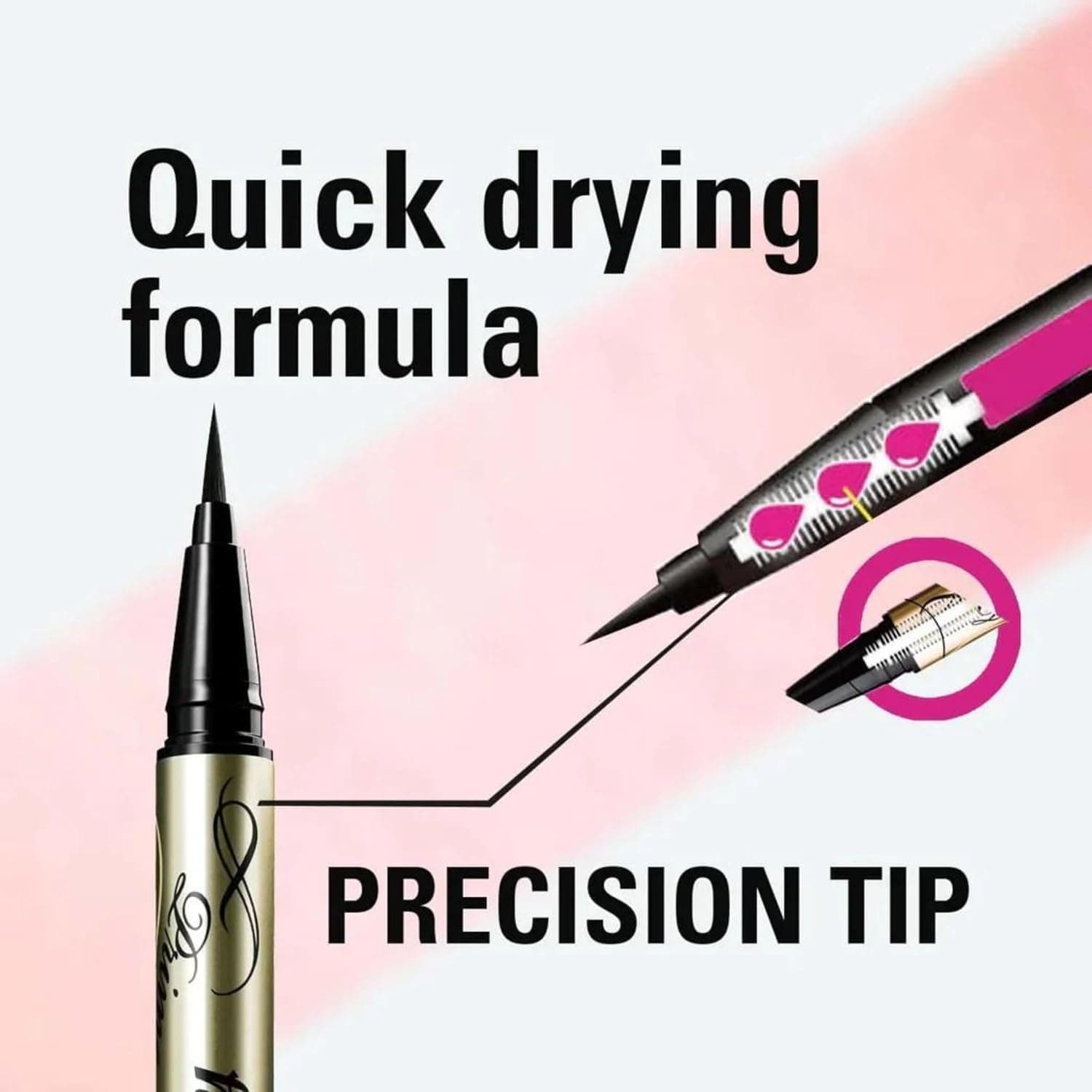 خط چشم مایع Heroine Make KISS ME ضدآب با ماندگاری بالا رنگ 01 Deep Black 0.4ml خط چشم مایع Heroine Make KISS ME ضدآب با ماندگاری بالا رنگ 01 Deep Black 0.4ml