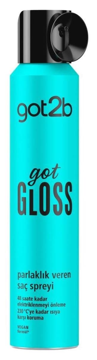 اسپری مو Got2B براقکننده Gloss 200 ML اسپری مو Got2B براقکننده Gloss 200 ML