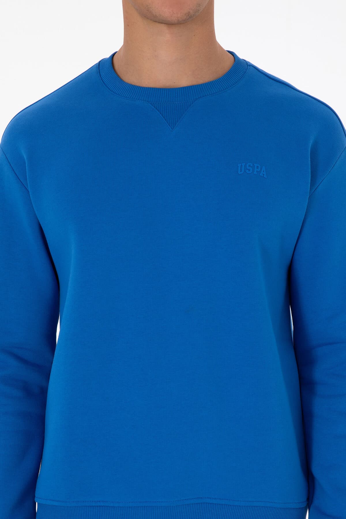 سوئیشرت مردانه U.S. Polo Assn. فیت کامفورت یقه گرد پرزدار آبی آسمانی مدل 50313757-VR032 سوئیشرت مردانه U.S. Polo Assn. فیت کامفورت یقه گرد پرزدار آبی آسمانی مدل 50313757-VR032