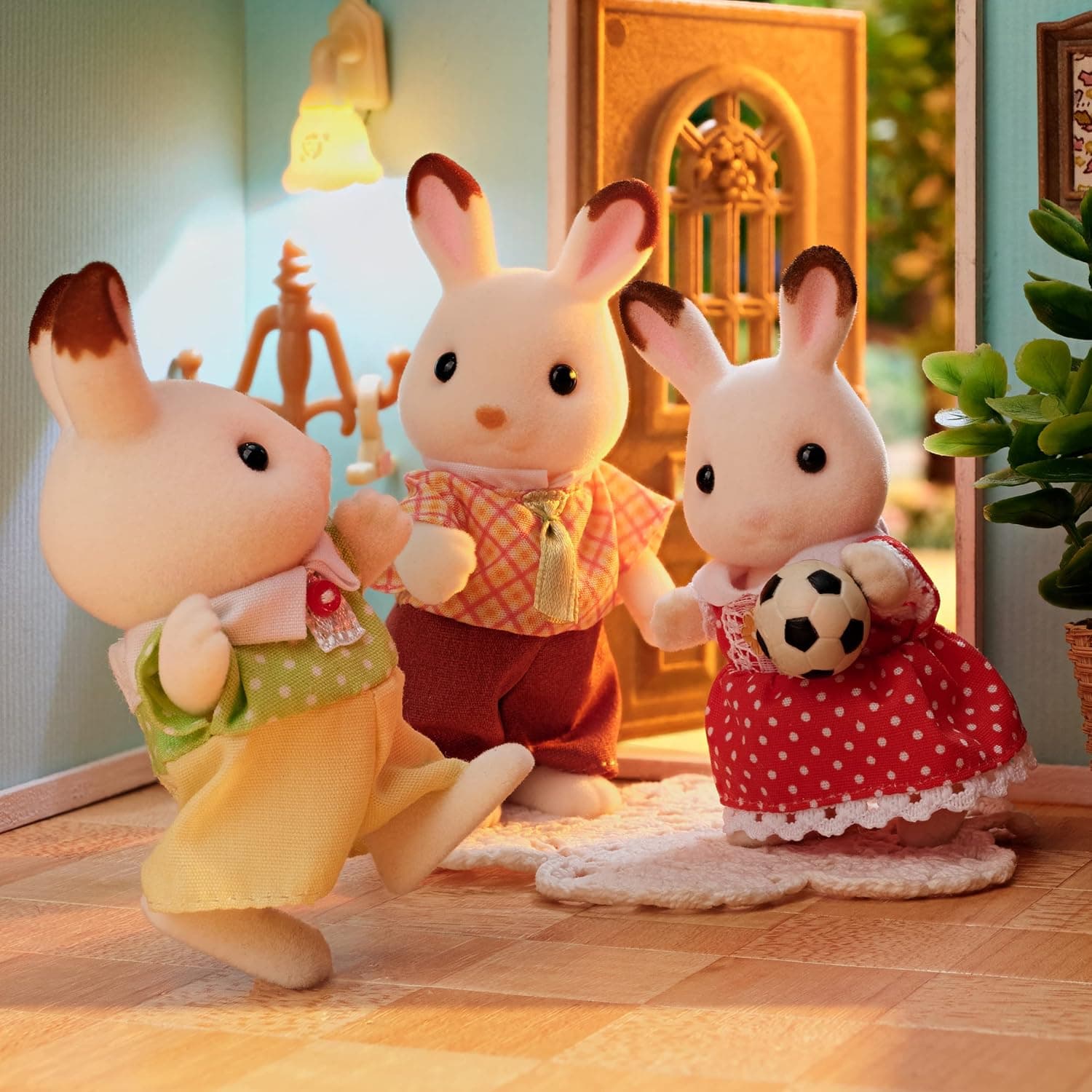 خانواده خرگوش شکلاتی Sylvanian Families خانواده خرگوش شکلاتی Sylvanian Families