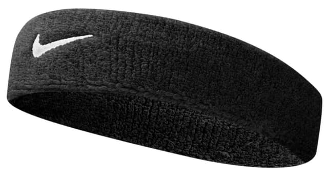 هدبند حولهای Nike Swoosh مشکی هدبند حولهای Nike Swoosh مشکی