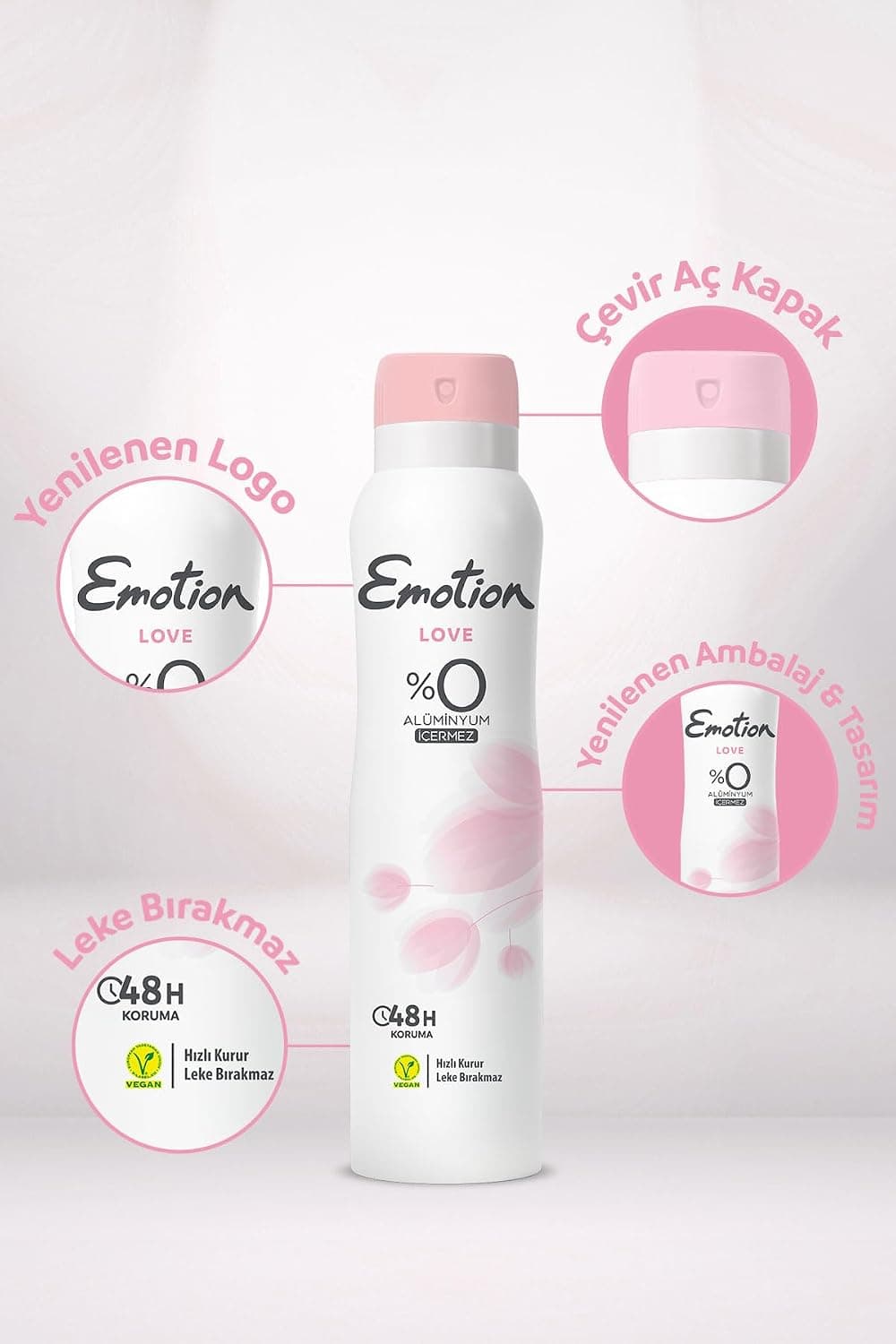 دئودورانت EMOTION OCEAN FRESH مدل Love Sym 150 Mililitre دئودورانت EMOTION OCEAN FRESH مدل Love Sym 150 Mililitre