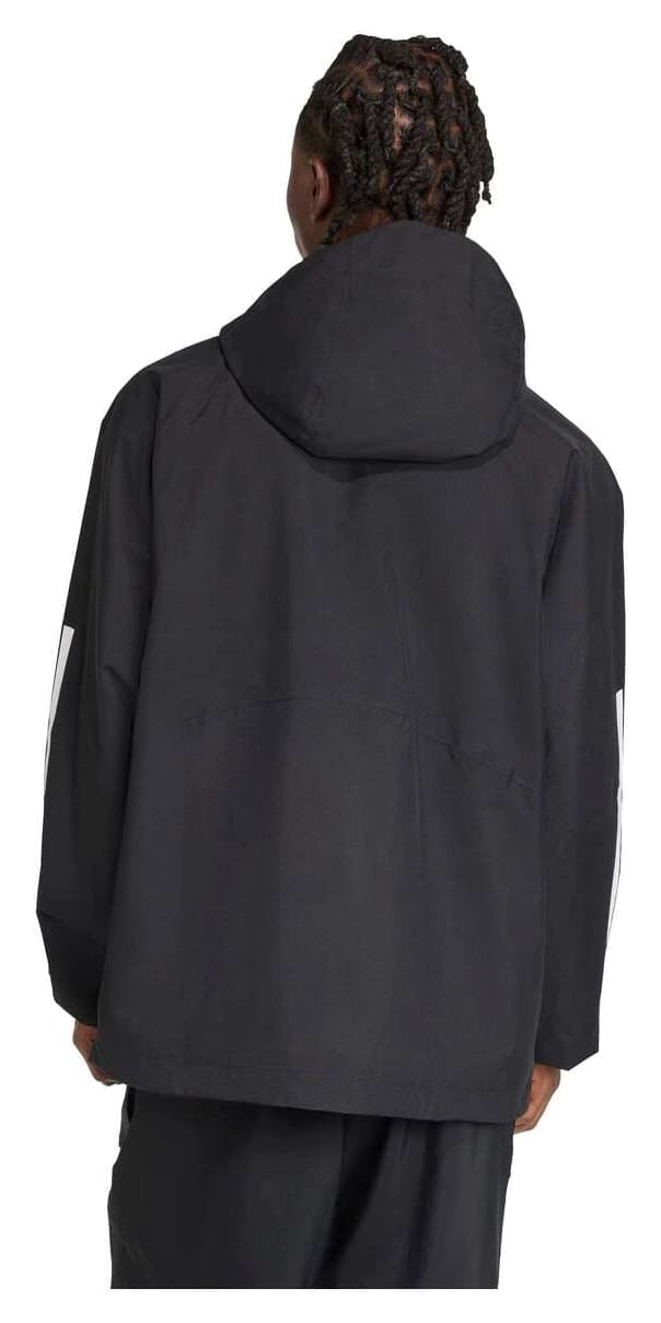 کاپشن مردانه adidas Essentials کاپوتدار CLIMAPROOF 3-Stripes کاپشن مردانه adidas Essentials کاپوتدار CLIMAPROOF 3-Stripes