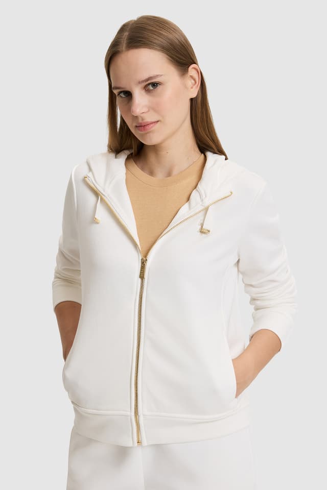 سویشرت زنانه U.S. Polo Assn. کرم ساده مدل 50326801-VR256 سویشرت زنانه U.S. Polo Assn. کرم ساده مدل 50326801-VR256