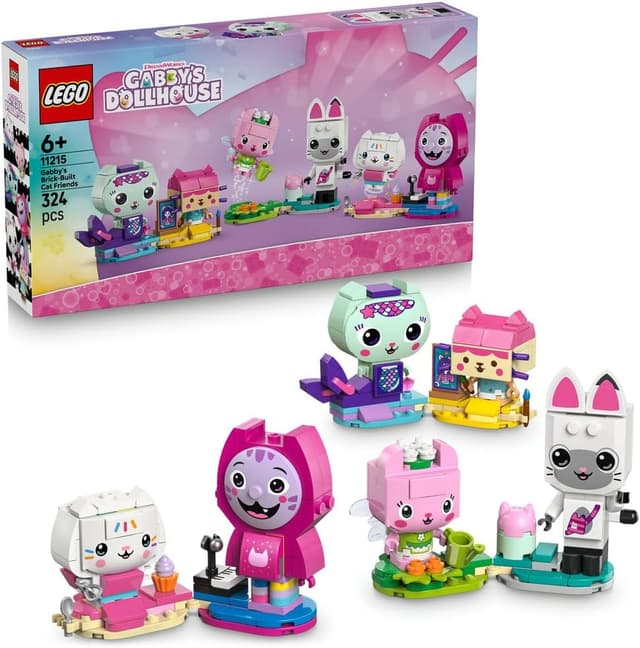 لگو Gabby's Dollhouse دوستان گربهای مدل 11215 لگو Gabby's Dollhouse دوستان گربهای مدل 11215