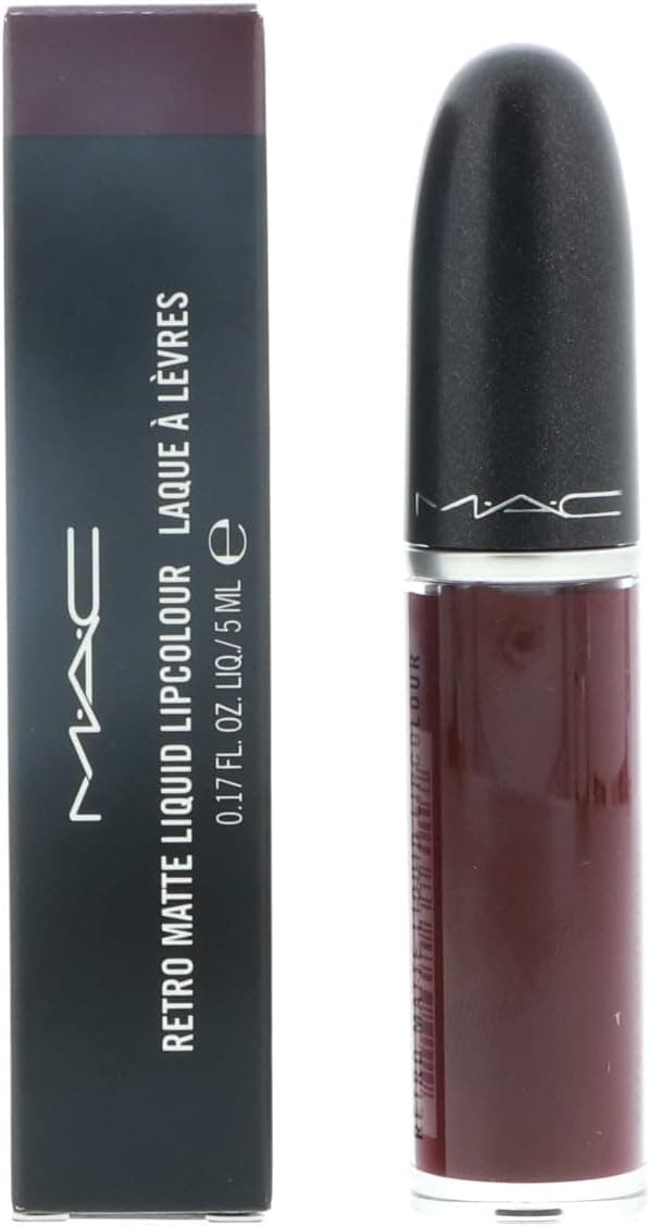 رژ لب مایع MAC Retro Matte رنگ High Drama 5ml رژ لب مایع MAC Retro Matte رنگ High Drama 5ml