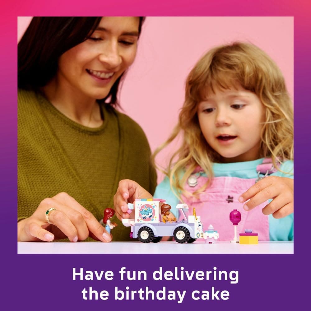 لگو Friends ماشین تحویل کیک یونیکورن مدل 42675 لگو Friends ماشین تحویل کیک یونیکورن مدل 42675