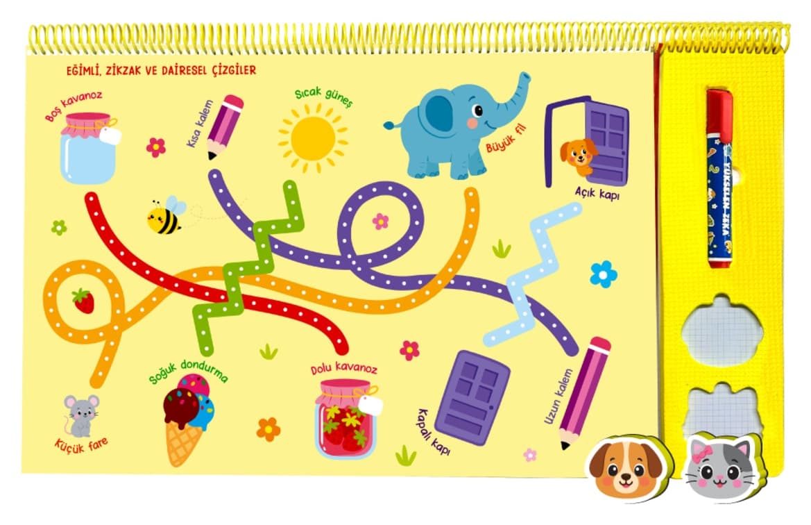 کتاب فعالیت Yükselen Zeka مدل PanoBig Bebek بزرگترین کتاب فعالیت دنیا کتاب فعالیت Yükselen Zeka مدل PanoBig Bebek بزرگترین کتاب فعالیت دنیا
