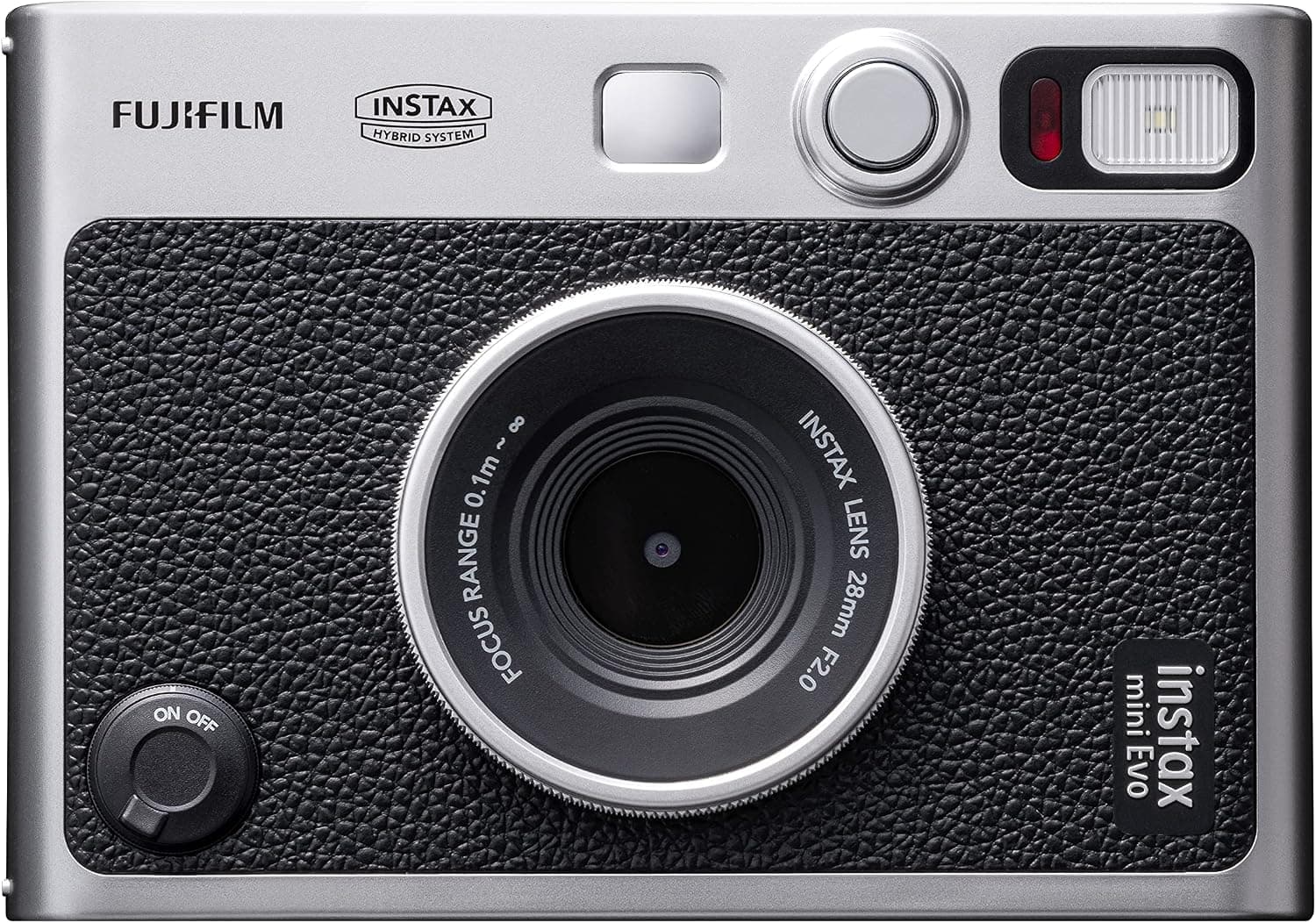 دوربین چاپ فوری هیبریدی Fujifilm Instax مدل Mini Evo همراه با 20 شات و کیف مشکی دوربین چاپ فوری هیبریدی Fujifilm Instax مدل Mini Evo همراه با 20 شات و کیف مشکی