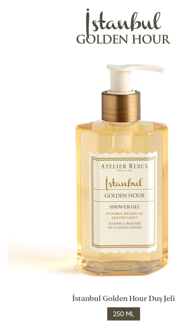 ژل دوش زنانه Atelier Rebul گلابی و وانیل İstanbul Golden Hour 250 ml ژل دوش زنانه Atelier Rebul گلابی و وانیل İstanbul Golden Hour 250 ml