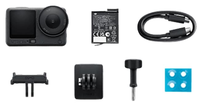 دوربین اکشن DJI مدل Osmo Action 6 Standard Combo خاکستری دوربین اکشن DJI مدل Osmo Action 6 Standard Combo خاکستری