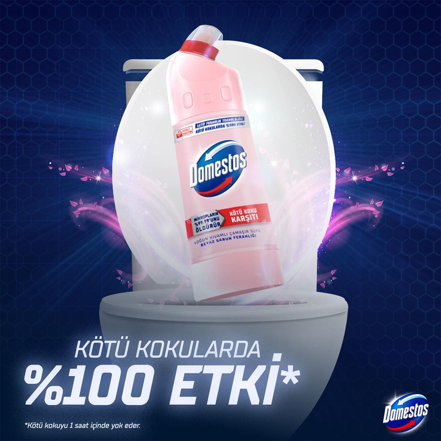 سفیدکننده Domestos با رایحه صابون سفید 750 ml بسته 2 عددی سفیدکننده Domestos با رایحه صابون سفید 750 ml بسته 2 عددی