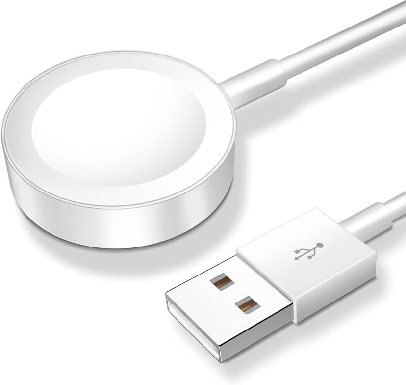شارژر کابلی مغناطیسی سریع xiwxi بیسیم مناسب Apple Watch 3.3FT سفید شارژر کابلی مغناطیسی سریع xiwxi بیسیم مناسب Apple Watch 3.3FT سفید