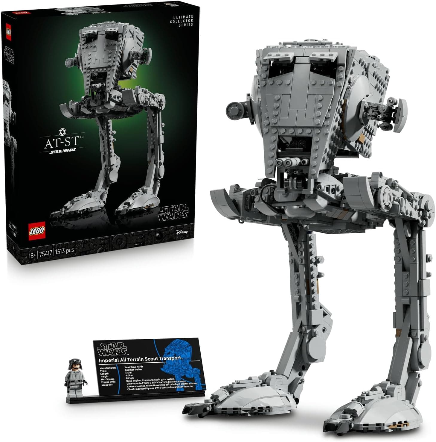 لگو Star Wars مدل AT-ST Walker 75417 لگو Star Wars مدل AT-ST Walker 75417